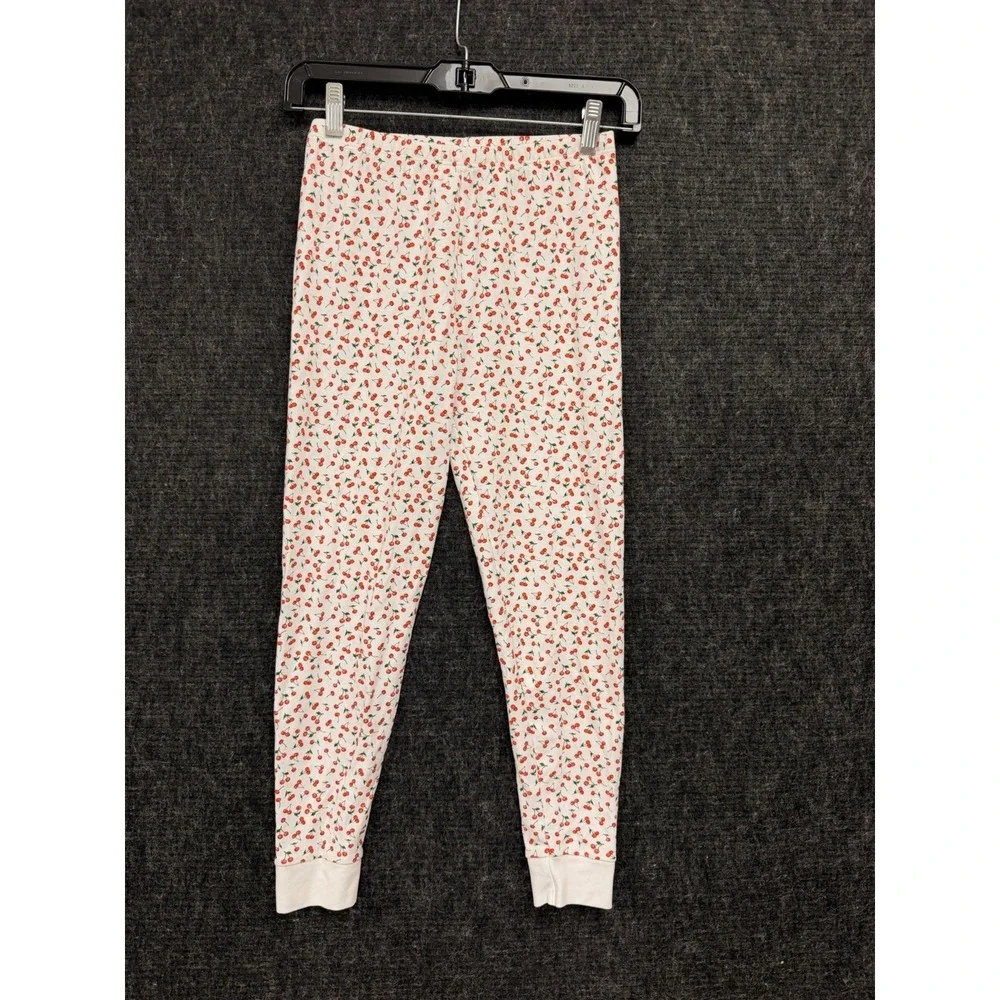 Petite Plume Snug Fit Cherry Pajama Set Size 12 EUC